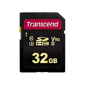 

SDHC Memory Card Capacity 32 GB Class 10 / UHS-II 285 MB / sTRANSCEND32.59