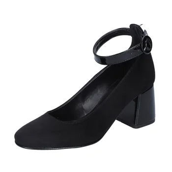 

OLGA Ruby women's pumps suede black synthetic