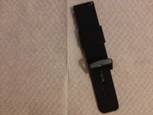 Anbeer-Correa de reloj de goma para hombre, 14mm, 18mm, 20mm, 22mm, 24mm, pulsera de repuesto de liberación rápida, de silicona deportiva negra