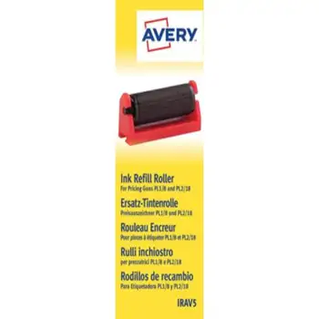 

Avery roller for label machine pl1/8 and pl2/18 black color box 5 PCs 154728-IRAV5