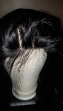 Alisky-extensiones de pelo brasileñas con encaje hd, accesorio capilar liso con cierre Frontal de malla, 4x4