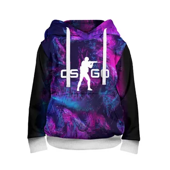 

Children's sweatshirt 3D CS go hyper beast landscape