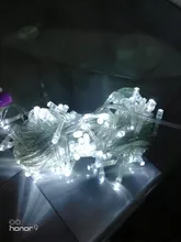 Año Nuevo 2021 Navidad guirnalda Led 10 M 100 luces Adornos navideños para el hogar Decoración De nacimiento Kerst Adornos De Navidad 2020