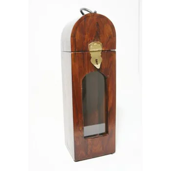 

Box Bottle Rack in acacia wood for wine bottle. Size 40x12x12 cm.