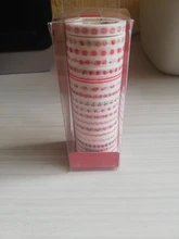 20 unids/pack Multi-color de la cinta de Washi Scrapbooking decorativo cintas adhesivas de papel japonés adhesivo de papelería