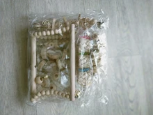 Bird-Toys Accessories Perch-Stand Cockatiel Budgie Parkiet Vogelspeelgoed 7pcs Jouet