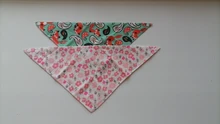 Baberos triangulares de algodón con dibujos animados para Niños, Bandana, babero, babero, tela absorbente para recién nacidos