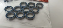 Ball-Bearings 6700-2RS ABEC-3 10x15x4-Mm Sealed 10PCS Blue Truck Car Hobby Electric RC