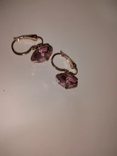 MAIKALE 12MM Simple coreano AAA Cubic Zirconia nuevo cobre chapado en oro temperamento pendiente para mujeres regalos