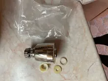 Grifo aireador de cocina giratorio 360, 2 uds., boquilla de filtro para cabezal de ducha, ahorro de agua