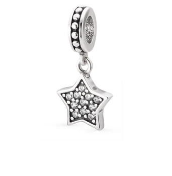 

Silver Pendant-charm with cubic zirconia sunlight sample 925