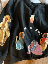 Ye must be Born again-Sudadera con capucha CPFM XYZ para niños, suéteres transparentes, sudaderas de tamaño asiático Kanye West, jerséis de alta calidad