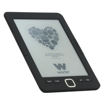

Woxter E-Book Scriba 195 Black - Libro Electrónico, Ebook, Lector, Biblioteca Digital, Lectura, EPUB, Pantalla E-ink