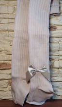 YWHUANSEN-medias de algodón con lazo para niños, pantimedias de bebé de 0 a 10 años, Primavera, Otoño e Invierno