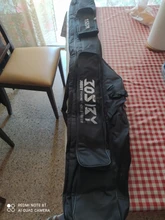 Soporte de caña de pescar plegable portátil, bolsa de almacenamiento de herramientas para caña de pescar