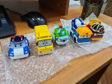 25 estilos Poli Robocar Corea niños juguetes Robot Poli Roy Haley Anime de figuras de acción de juguete coche para los niños mejor regalo