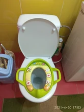 Bebés, niños, infantes orinal inodoro formación niños asiento Pedestal cojín de anillo