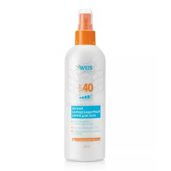 

Sunshade spray Weis for body lightweight SPF 40 200 ml