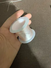 Rollo de cuerda de cristal elástica multicolor, cordón de 393 pulgadas para fabricación de joyas, pulsera hecha a mano, collar