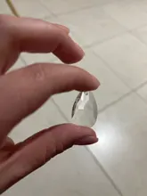 Pendant Jewelry Chandelier Suncatcher-Spacer Crystal-Prism Glass Faceted Clear Tear DIY