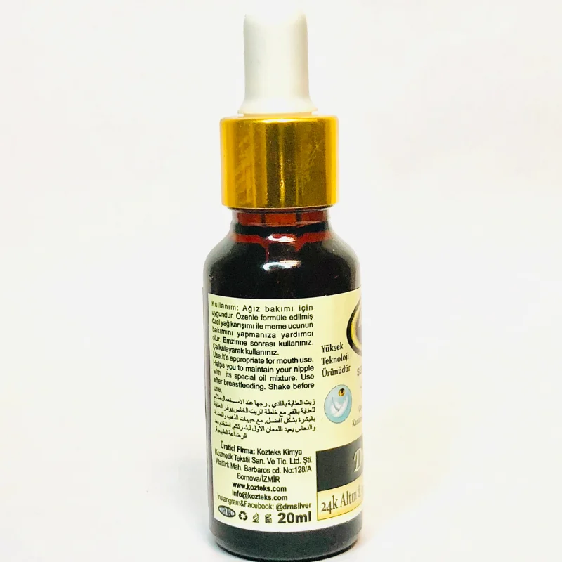 Dr N Gold GoldOil Sensitive золото серебро цинк без причастия масла против грибка