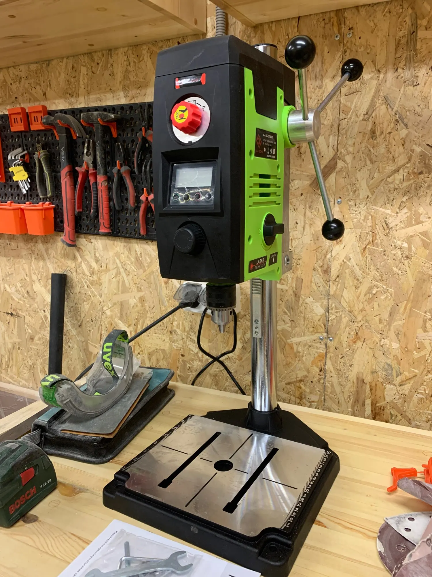 Станок Сверлильный Настольный Bg 518801 Купить