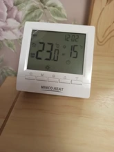 Temperature-Regulator Gas-Boiler Hand-Control Aa-Battery Heating with Kid Lock Programmable