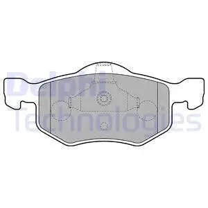 Колодки дисковые п.\ Ford Maverick, Mazda Tribute 2.0/2.3/3.0 00