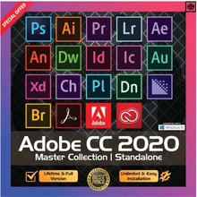 Adobe Creative Cloud – Collection Master 2020 sous Windows / Mac OS, Livraison instantanée, préactivée, version originale et complète