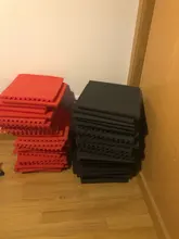 Espuma acústica protectora para estudio, esponja insonorizada, panel de tratamiento de absorción a prueba de sonido, 300x300x25 mm, 24 uds.