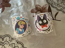 Pegatinas de Miyazaki Hayao Anime de 50/100 Uds., pegatinas de dibujos animados para bicicleta, portátil, libro, equipaje, juguetes para niños