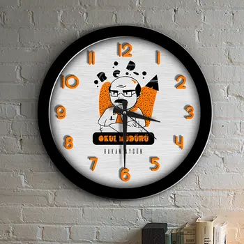 

Personalized School Director Wooden Wall Clock-2