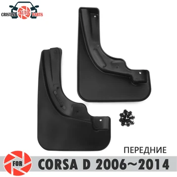 

Car mud flaps for Opel Corsa D 2006~2014 mudflaps splash guards mud flap front mudguards fender car accessories