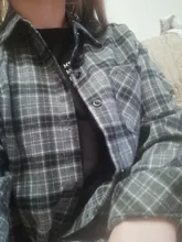 Plaid Shirt Blouse Women Tops Blusas Long-Sleeve Loose Flannel Plus-Size Cotton New-Brand