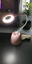 Bracket-Pen-Holder Desk-Light Table-Lamp Dimming Touch-Night-Light Learning-Multi-Function