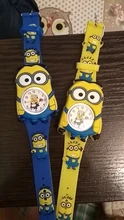 Reloj de pulsera de cuarzo de silicona para niños y niñas, cronógrafo pequeño de color amarillo, regalo para niños y estudiantes