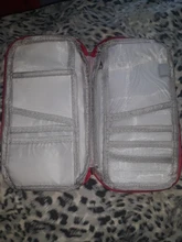 Billeteras Unisex para pasaporte de viaje, estuche para tarjetas de identificación y crédito, sostenedor de billetera, Cartera de Color sólido con cremallera, bolsa para documentos