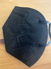 Mascarilla ffp2 reutilizable de 5 capas, máscara de 5 capas con filtro, color negro, KN95, ffp2,  mascarilla fpp2 homologada españa,ffp2mask mascarillas ffp2kn95