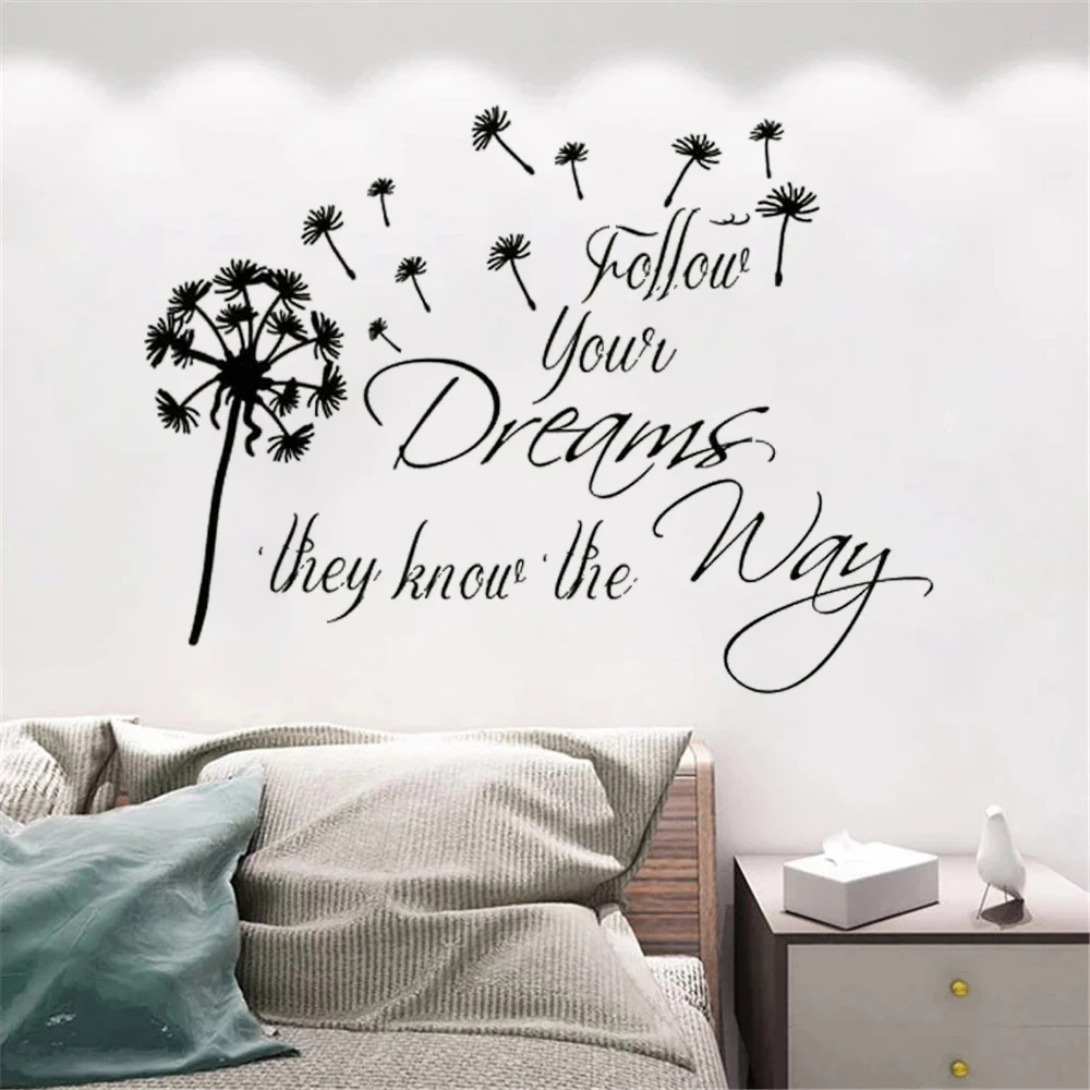 Follow Your Dreams Wall Decal