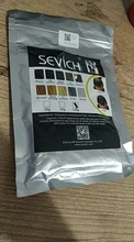 Sevich-bolsas de repuesto de polvo de fibra para construcción de cabello, productos contra la caída del cabello, corrector de relleno de fibra al instante, 100g