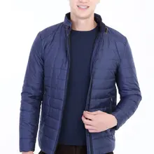 Kigili мужская одежда осень-зима Теплое повседневное приталенное стеганое полиэфирное высококачественное пальто Сделано в Турции мужское Смешанное пальто с капюшоном