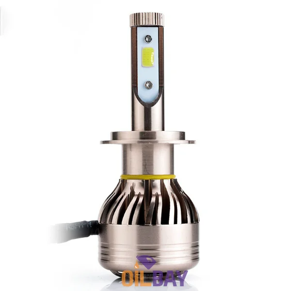 Светодиодная лампа AVS Lumos H1-H3-H4-H7-H11-H27-HB4 12/24V 30W 2шт - Цвет: H7