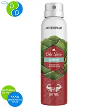 Аэрозольный дезодорант-антиперспирант Old Spice Природный аромат Citron 150 мл