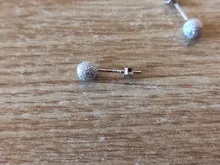 KAMERAON de marca Original de plata 925 pendientes con tuerca para mujeres ronda de esmalte de astigmatismo joyería de moda de oro mujer amentos