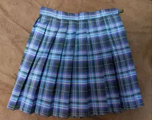 Púrpura de las mujeres Goth negro a cuadros plisado falda Glir alta cintura Mini faldas Sexy Escuela Japonesa Harajuku Anime Cosplay traje de marinero