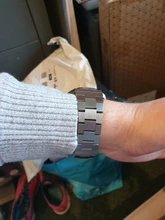 CADISEN 42MM relojes hombres mecánico automático NH35A reloj azul hombres 100M impermeable de la marca de lujo de negocios casuales reloj de pulsera