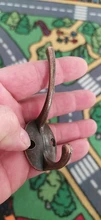 Hat-Hooks-Hanger Wardrobe Hook Coat-Bag Iron-Wall-Hooks Bathroom-Coat Vintage Alloy Bronze