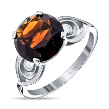 

Ring made of silver with раухтопазом