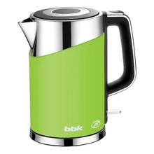 Чайник электрический BBK EK1750P зеленый(Объем 1,7 л, индикатор включения, автоотключение, мощность 2200 Вт