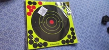 10 Uds. Splatter Flower objetivo colorido 8 pulgadas objetivos pegatinas metas para 2020 gran oferta Shoot Target adhesivo reactividad objetivo Shoot Target dianas para tiro al blanco